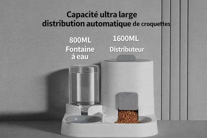Distributeur Automatique Eau Croquettes